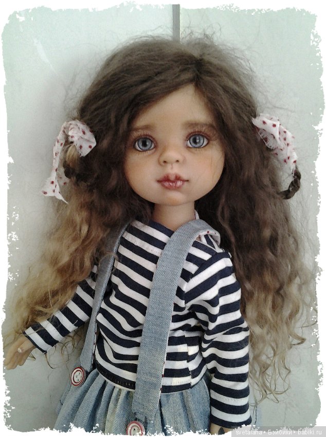 Верочка.ООАК куколки от Паола Рейна (фото 6)