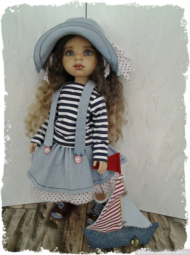 Верочка.ООАК куколки от Паола Рейна