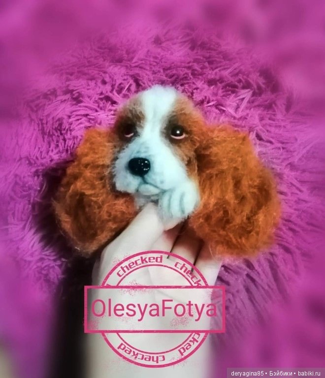 Брошь кавалер кинг чарльз спаниель (фото 3)