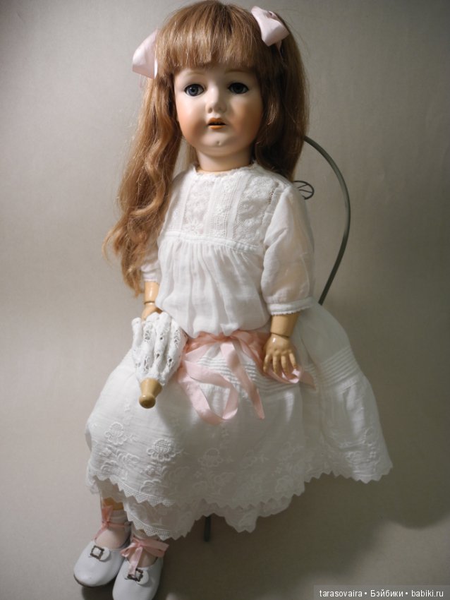 Чем сердце успокоилось — Редкие антикварные куклы и реплики: воск (фото 5)