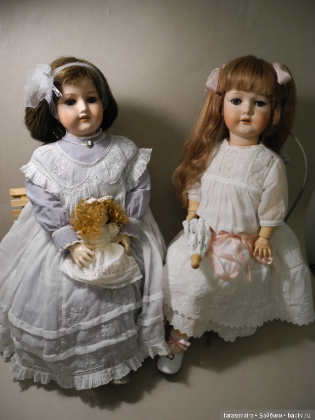 Чем сердце успокоилось — Редкие антикварные куклы и реплики: воск (фото 6)