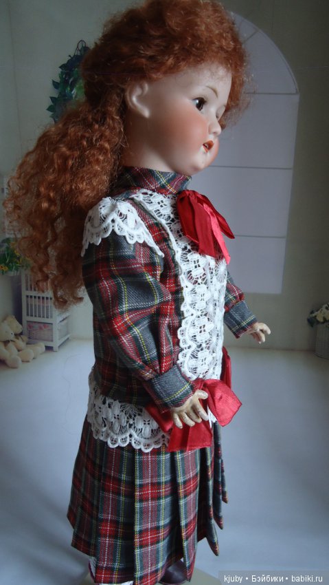 Антикварная девочка Heubach Koppesldorf