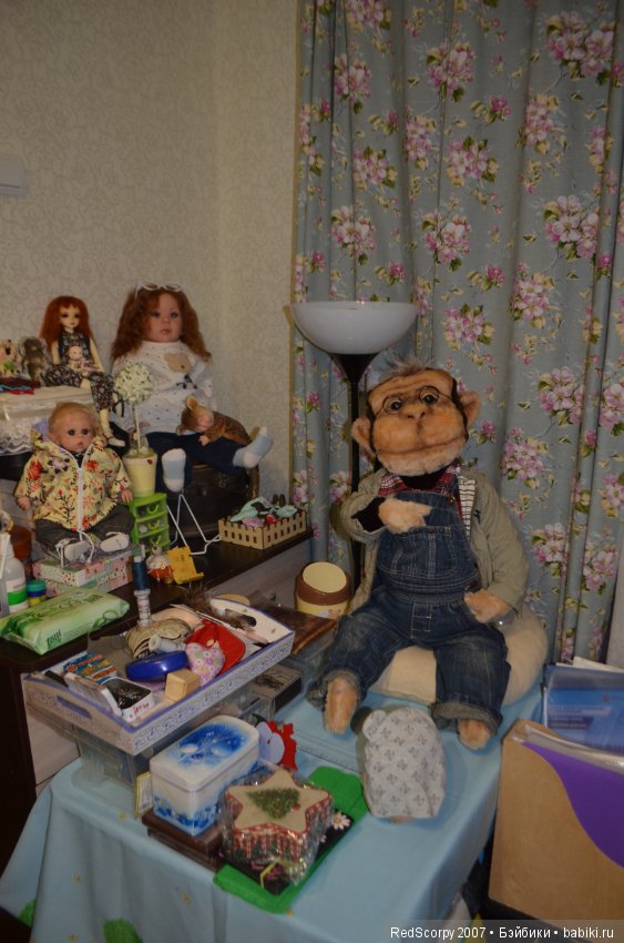 Моя новая работа, еще процесс работы не окончен, Обезьянка