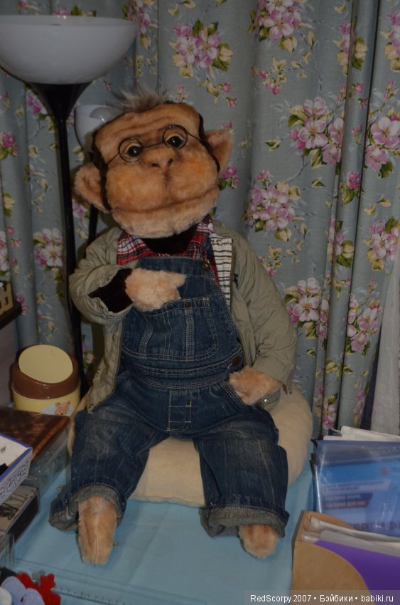 Моя новая работа, еще процесс работы не окончен, Обезьянка