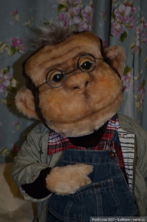 Моя новая работа, еще процесс работы не окончен, Обезьянка