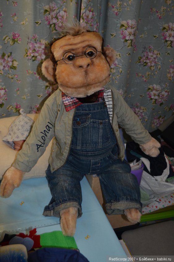 Моя новая работа, еще процесс работы не окончен, Обезьянка (фото 9)