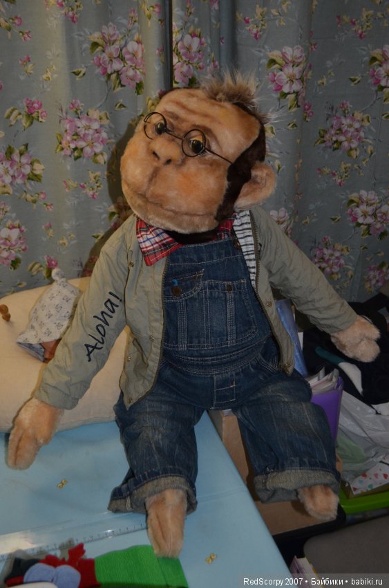 Моя новая работа, еще процесс работы не окончен, Обезьянка (фото 10)