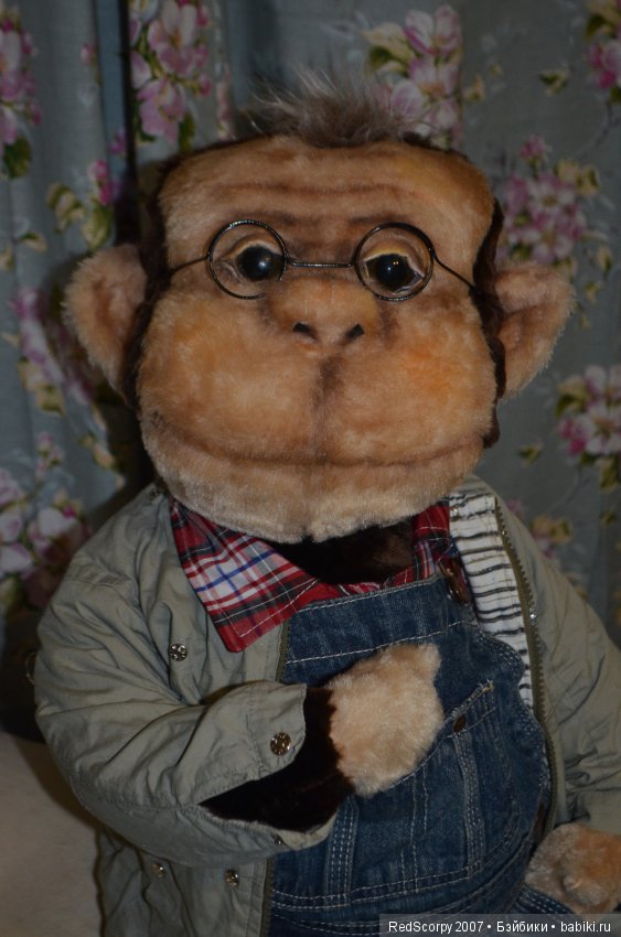 Моя новая работа, еще процесс работы не окончен, Обезьянка
