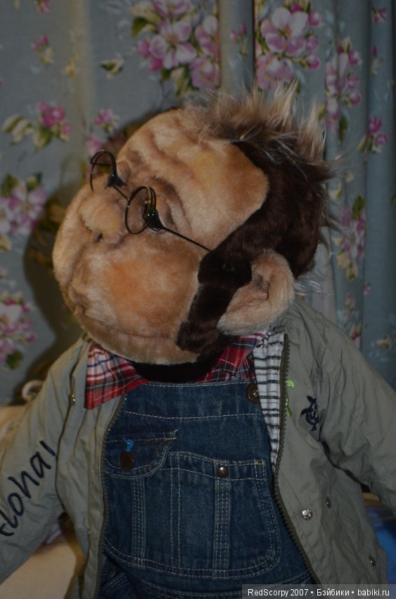 Моя новая работа, еще процесс работы не окончен, Обезьянка