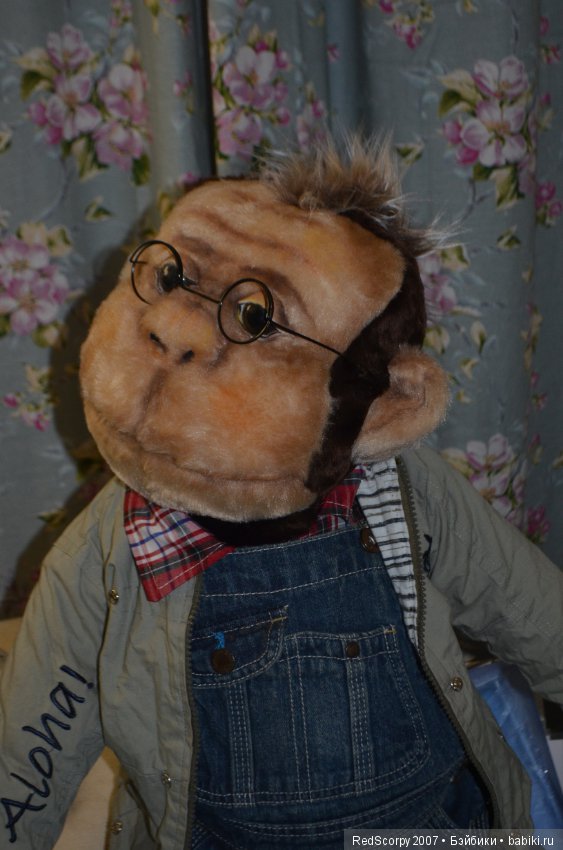 Моя новая работа, еще процесс работы не окончен, Обезьянка