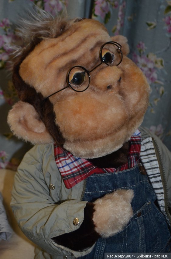 Моя новая работа, еще процесс работы не окончен, Обезьянка