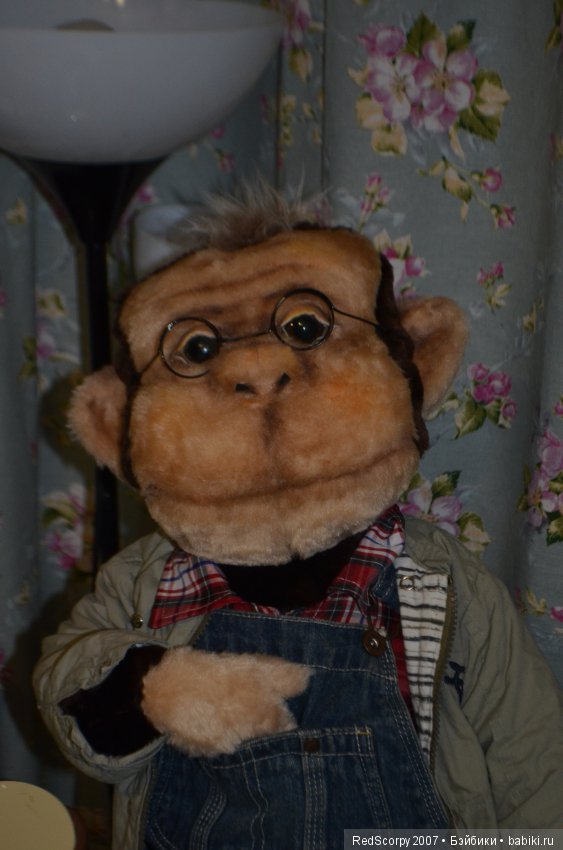 Моя новая работа, еще процесс работы не окончен, Обезьянка