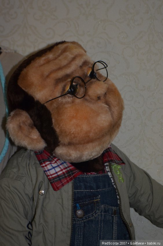 Моя новая работа, еще процесс работы не окончен, Обезьянка (фото 4)