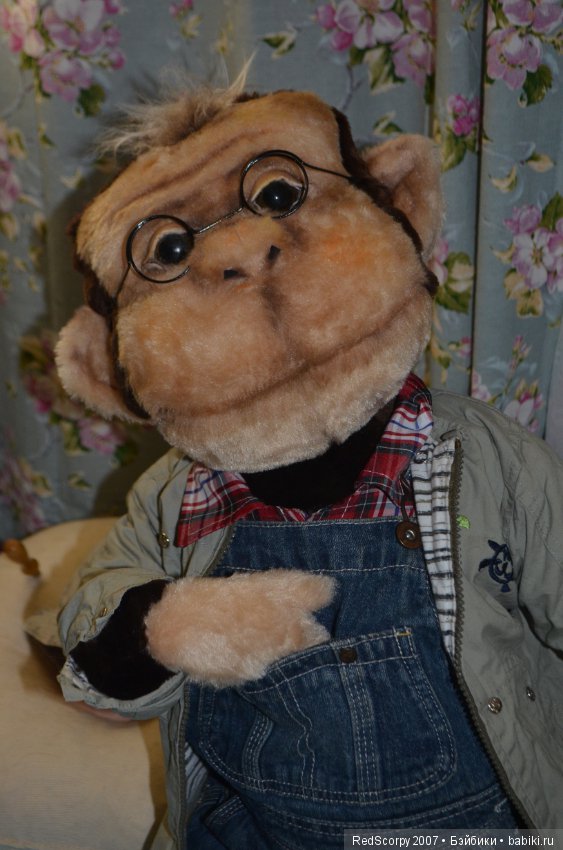 Моя новая работа, еще процесс работы не окончен, Обезьянка