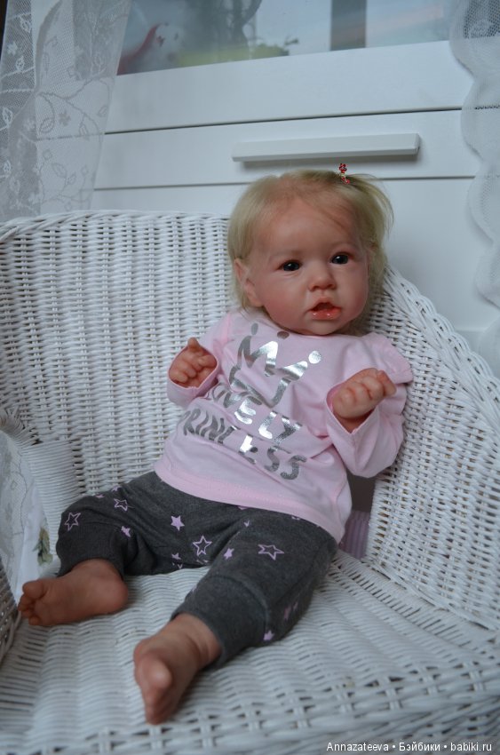 Малышка Саския — Куклы Реборн (Reborn): работы мастеров