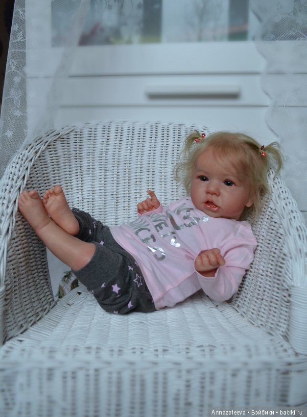 Малышка Саския — Куклы Реборн (Reborn): работы мастеров