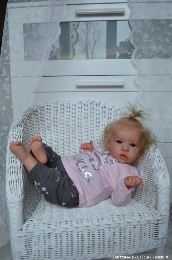 Малышка Саския — Куклы Реборн (Reborn): работы мастеров