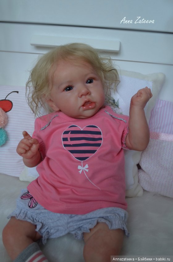 Малышка Саския — Куклы Реборн (Reborn): работы мастеров