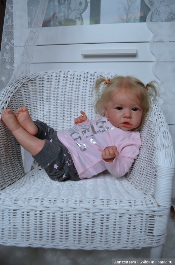 Малышка Саския — Куклы Реборн (Reborn): работы мастеров