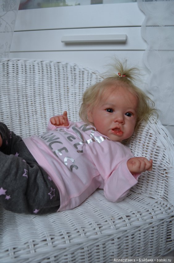 Малышка Саския — Куклы Реборн (Reborn): работы мастеров