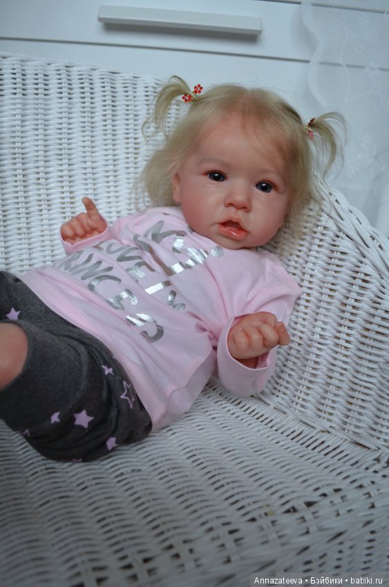 Малышка Саския — Куклы Реборн (Reborn): работы мастеров