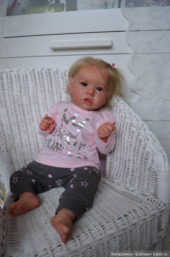 Малышка Саския — Куклы Реборн (Reborn): работы мастеров