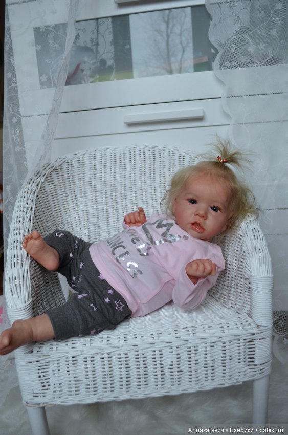 Малышка Саския — Куклы Реборн (Reborn): работы мастеров