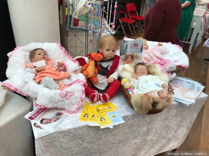 Выставка кукол в Эшвеге 2018-4. Реборн Puppenfesttage Eschwege