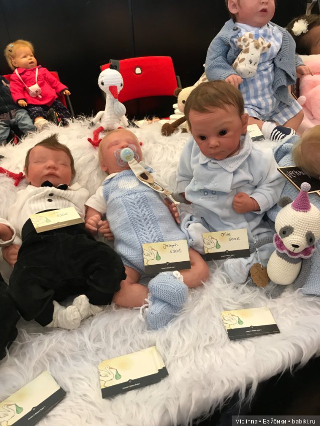 Выставка кукол в Эшвеге 2018-4. Реборн Puppenfesttage Eschwege (фото 3)