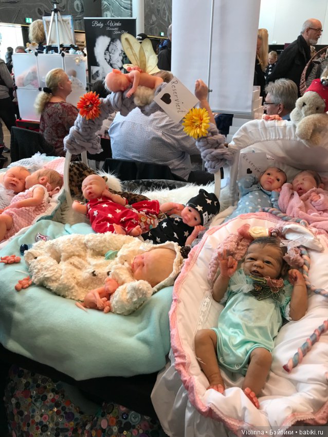 Выставка кукол в Эшвеге 2018-4. Реборн Puppenfesttage Eschwege