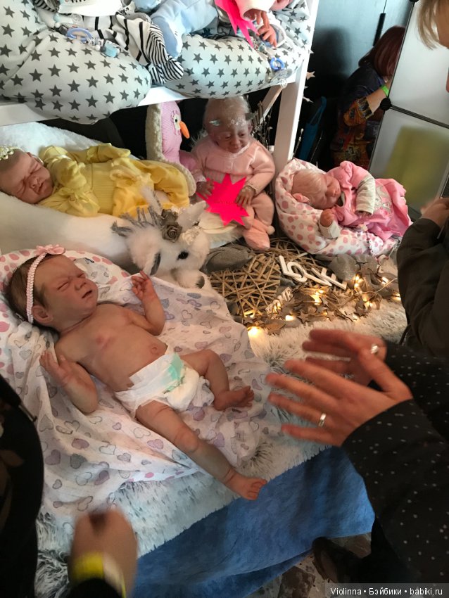 Выставка кукол в Эшвеге 2018-3. Реборн. Puppenfesttage Eschwege (фото 7)