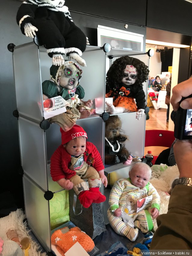 Выставка кукол в Эшвеге 2018-3. Реборн. Puppenfesttage Eschwege