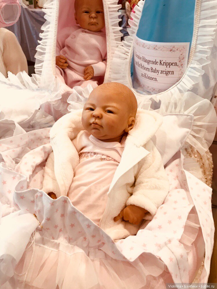Выставка кукол в Эшвеге 2018-5. Реборн Puppenfesttage Eschwege