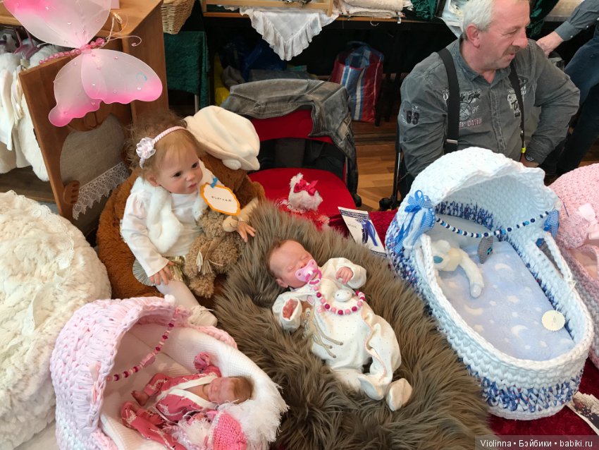 Выставка кукол в Эшвеге 2018-5. Реборн Puppenfesttage Eschwege