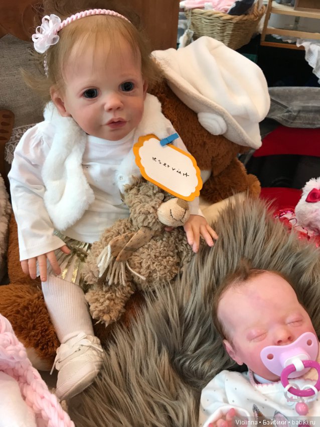 Выставка кукол в Эшвеге 2018-5. Реборн Puppenfesttage Eschwege