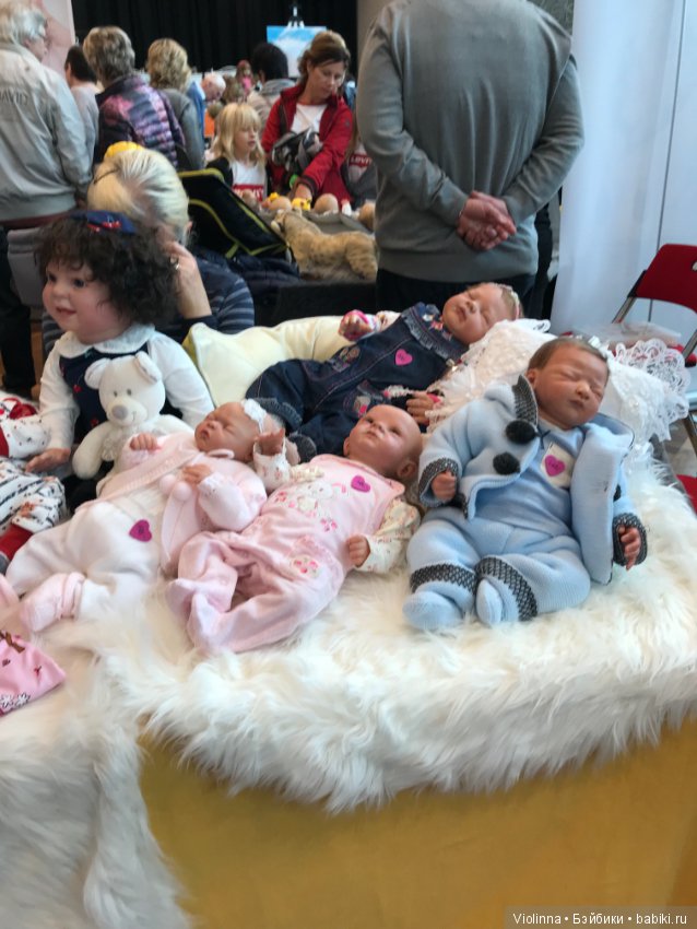 Выставка кукол в Эшвеге 2018-5. Реборн Puppenfesttage Eschwege