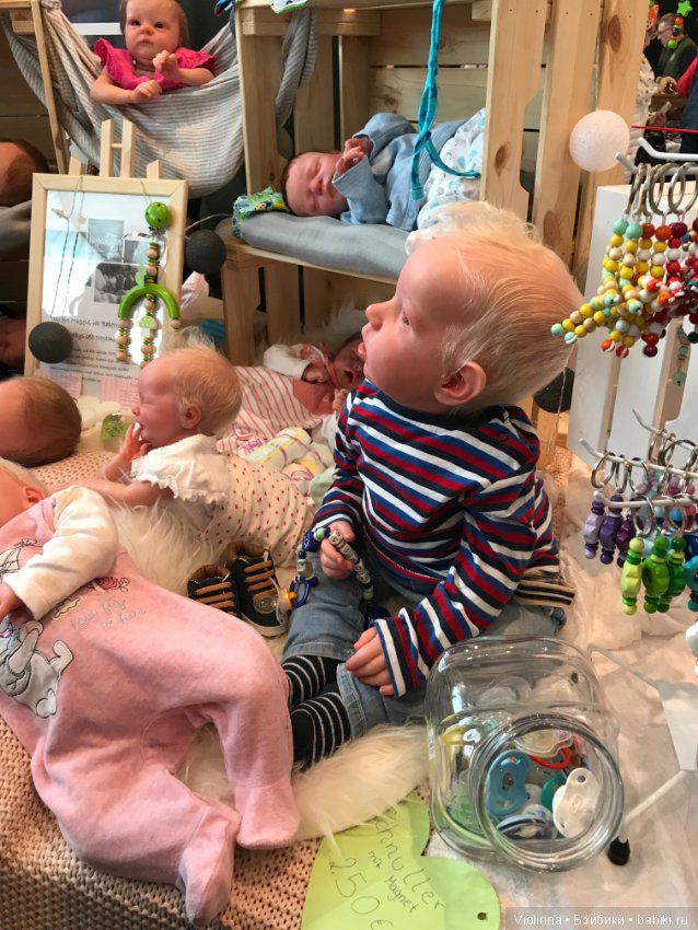 Выставка кукол в Эшвеге 2018-5. Реборн Puppenfesttage Eschwege