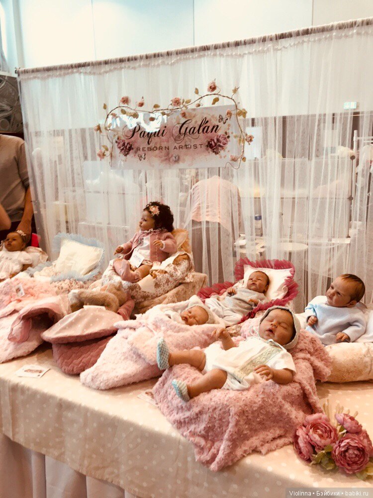 Выставка кукол в Эшвеге 2018-5. Реборн Puppenfesttage Eschwege