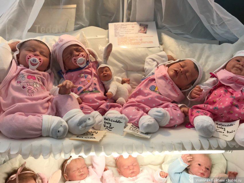 Выставка кукол в Эшвеге 2018-5. Реборн Puppenfesttage Eschwege