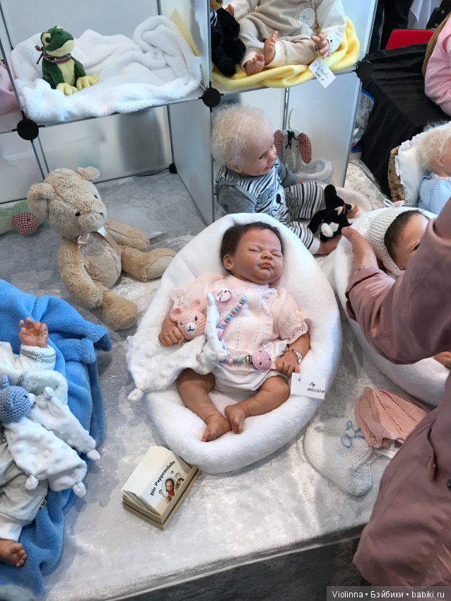 Выставка кукол в Эшвеге 2018-6. Реборн Puppenfesttage Eschwege