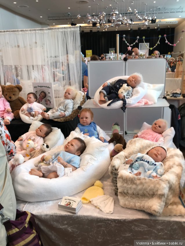 Выставка кукол в Эшвеге 2018-6. Реборн Puppenfesttage Eschwege (фото 2)