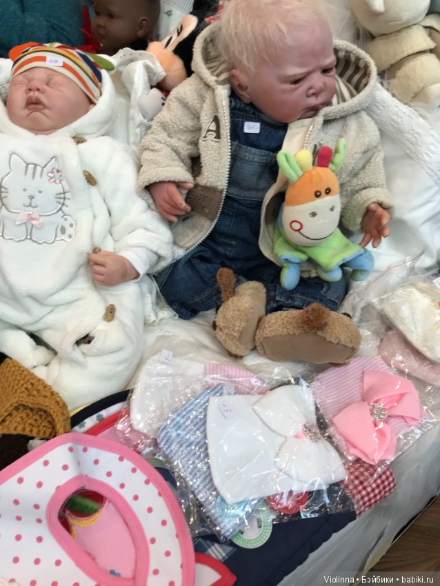 Выставка кукол в Эшвеге 2018-5. Реборн Puppenfesttage Eschwege