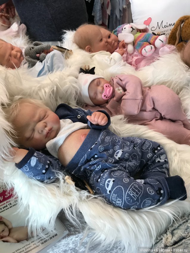 Выставка кукол в Эшвеге 2018-6. Реборн Puppenfesttage Eschwege