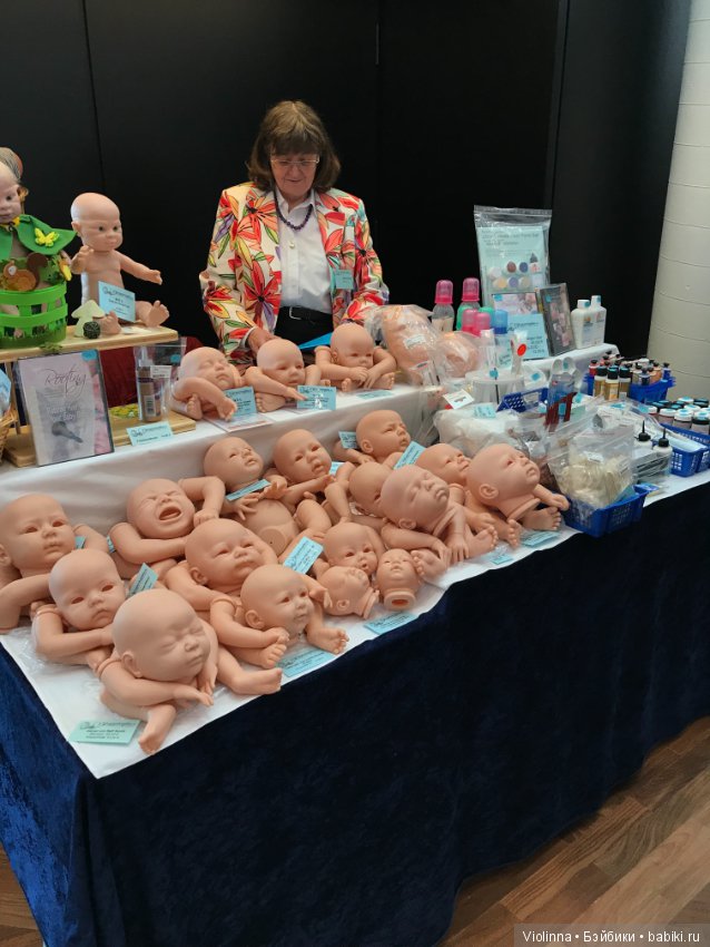 Выставка кукол в Эшвеге 2018-5. Реборн Puppenfesttage Eschwege