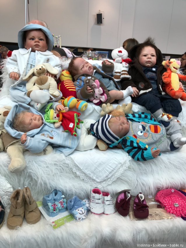 Выставка кукол в Эшвеге 2018-5. Реборн Puppenfesttage Eschwege