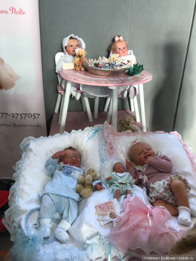 Выставка кукол в Эшвеге 2018-7. Реборн Puppenfesttage Eschwege