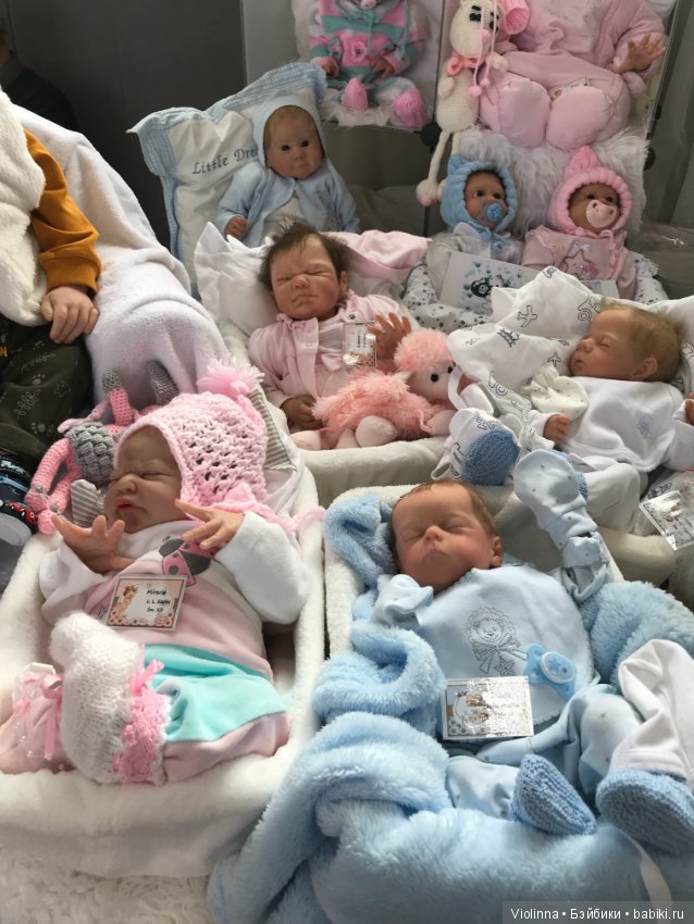 Выставка кукол в Эшвеге 2018-7. Реборн Puppenfesttage Eschwege