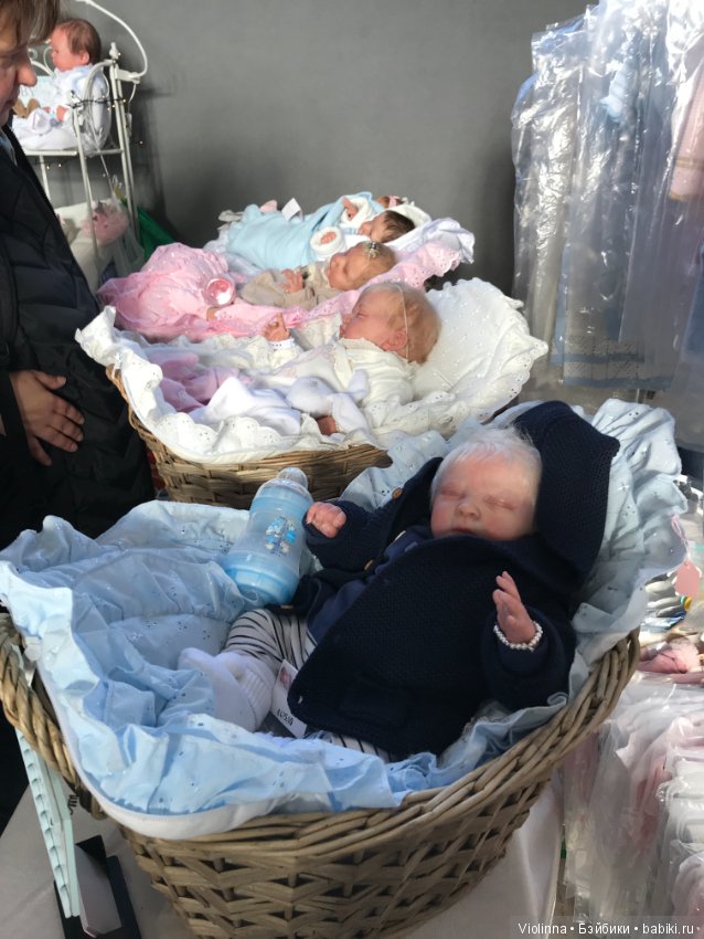 Выставка кукол в Эшвеге 2018-7. Реборн Puppenfesttage Eschwege