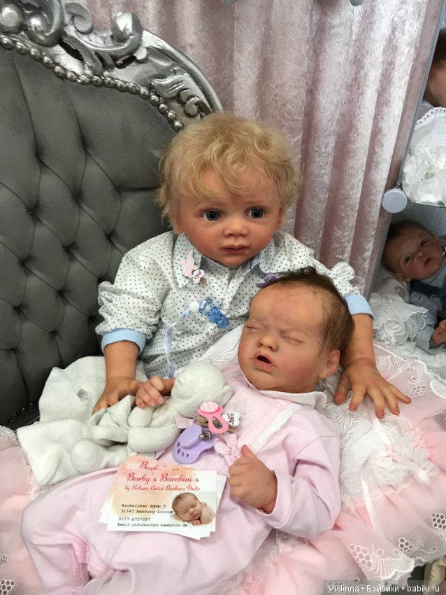 Выставка кукол в Эшвеге 2018-7. Реборн Puppenfesttage Eschwege