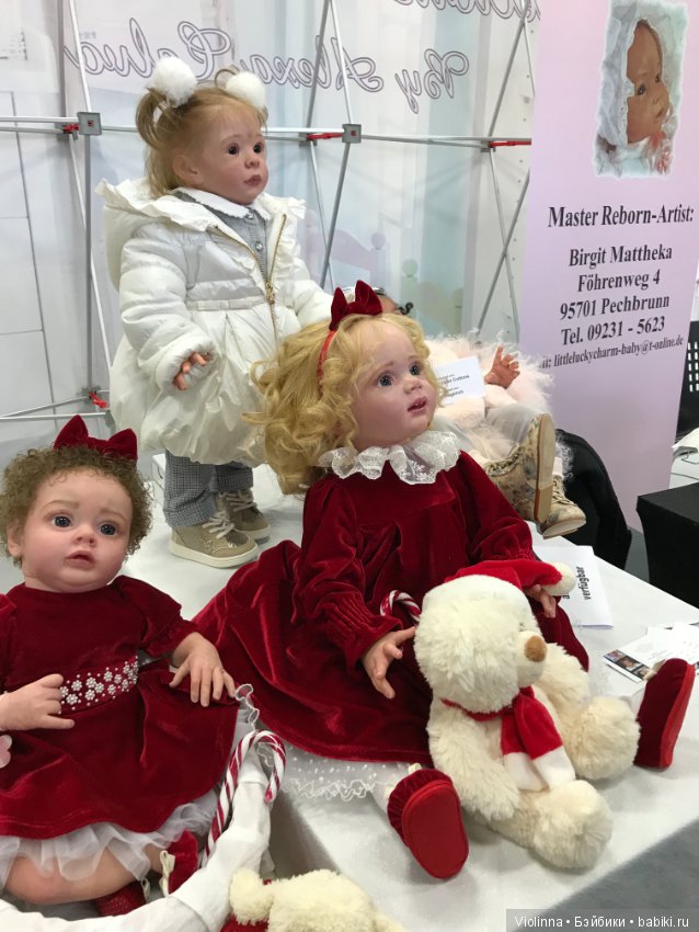 Выставка кукол в Эшвеге 2018-9. Реборн Puppenfesttage Eschwege (фото 7)